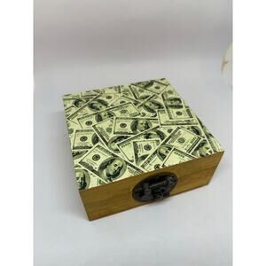 Money $$$ Lockbox, Treasure Box, Keepsake Box, Hope Box, Trinket Box